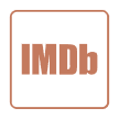 IMDb logo in black and brown.